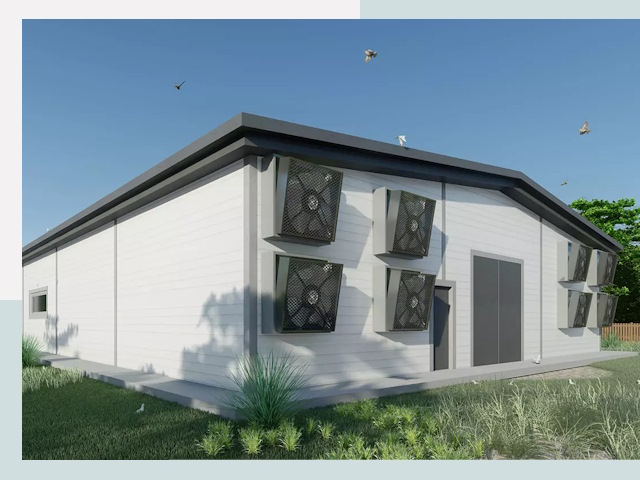 Строительство птичников в Качканаре