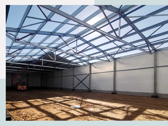 Строительство сенохранилищ в Качканаре