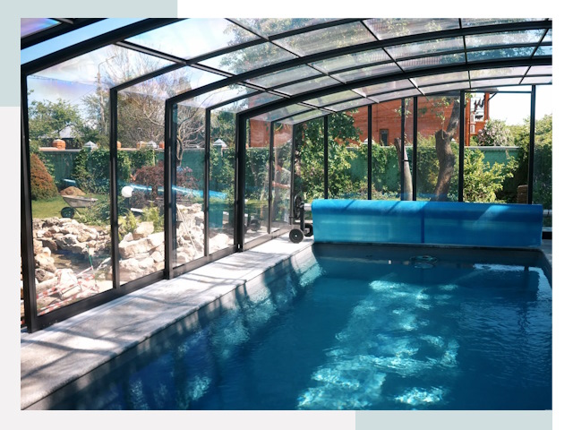 Строительство крытых бассейнов от СтальСтрой-Кчк - цена от 615 руб.