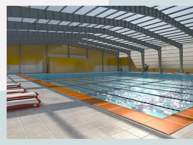 Строительство крытых бассейнов в Качканаре