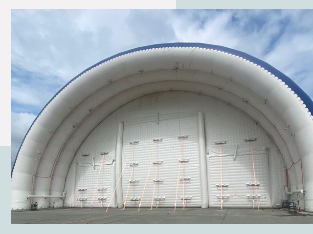 Пневмокаркасные ангары от СтальСтрой-Кчк по цене от 615 руб.