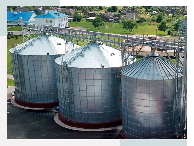 Металлические силосы в Качканаре