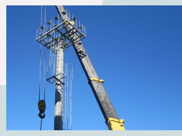 Монтаж осветительных мачт в Качканар от 615 руб.