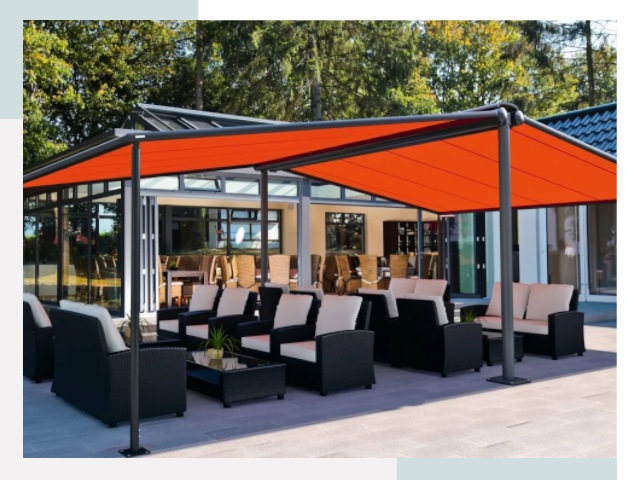 Навесы для кафе и ресторанов в Качканаре