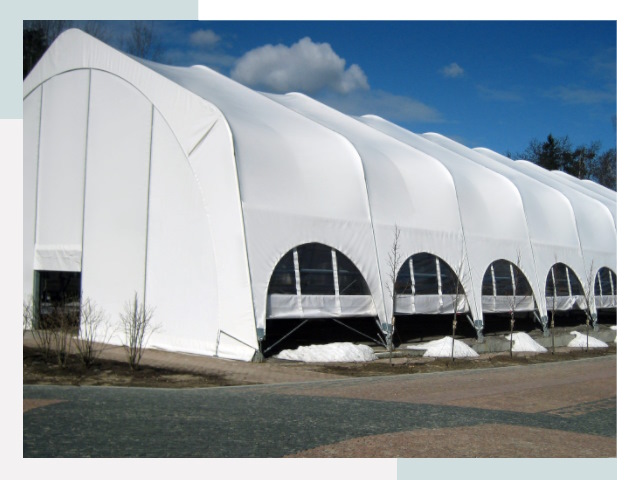 Каркасно-тентовые сооружения в Качканаре