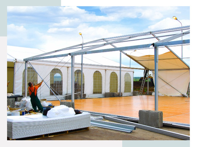 Быстро сборные шатры в Качканаре