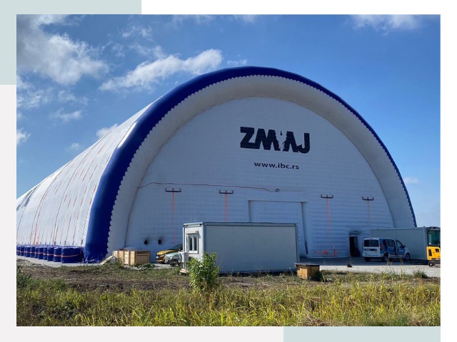 Брендирование ангаров в Качканаре