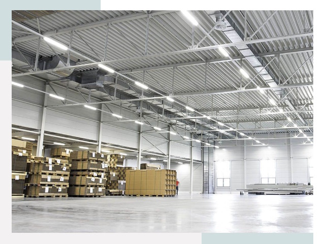 Освещение ангаров в Качканаре