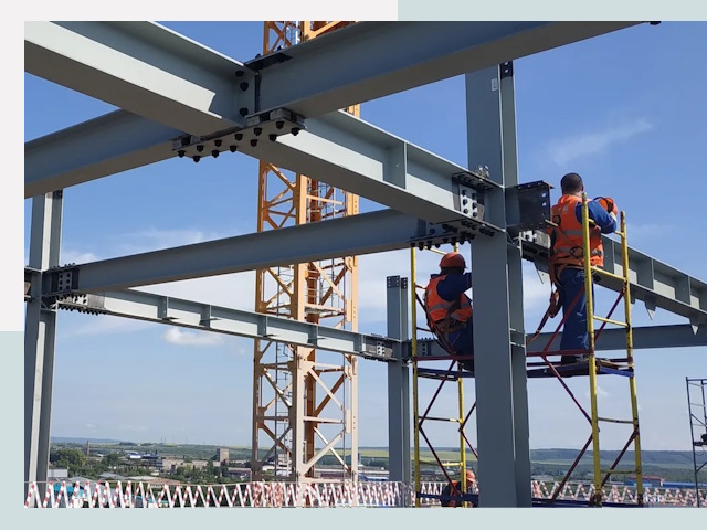 Монтаж металлоконструкций в Качканаре