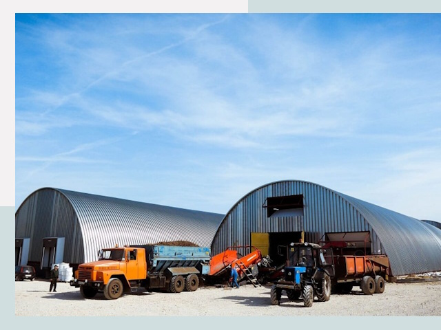 Ангары для спецтехники в Качканаре